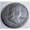Image 1 : 1961 d Franklin Half Dollar