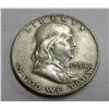 Image 1 : 1954 d Franklin Half Dollar