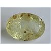 Image 1 : 7.16 ct Natural Heliodor Gem w/COA