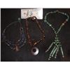 Image 1 : ZZ-CLEARANCE APOCALYPTO MAYAN LOT OF 3 MID-CASTE BEADED NECKLACES C SCREEN USED