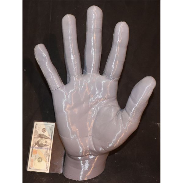 ZZ-CLEARANCE OVERSIZED HUMAN HAND 3-D PRINTED