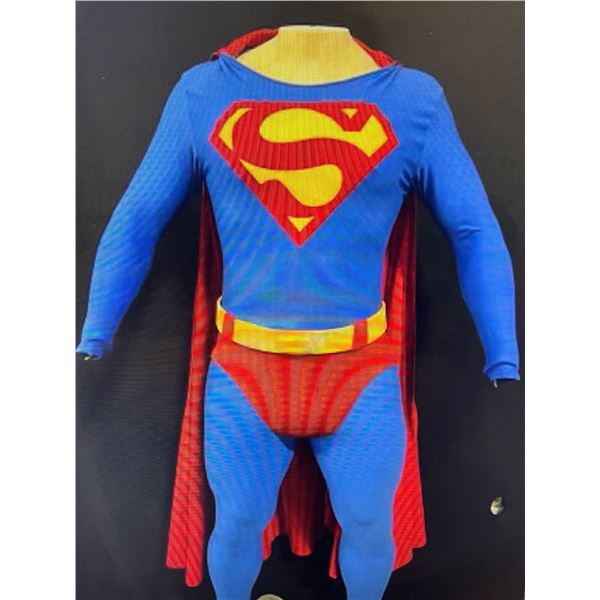 SUPERMAN WORLD'S FINEST SCREEN MATCHED WARDROBE SUIT BATMAN DEAD END SEQUEL SUPER HERO