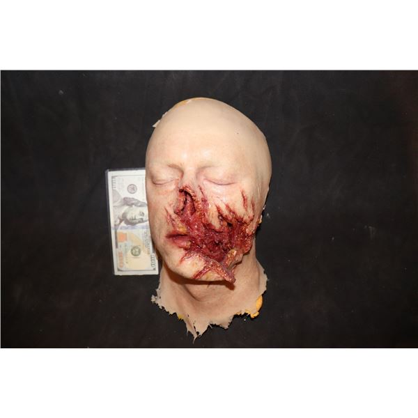 SILICONE SEVERED HEAD WITH TORN APART FACE