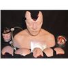 Image 1 : WESTWORLD SILICONE BLOWN APART HEAD W/ MAGNETS SKULL & BRAINS KEEPER QUALITY GORE