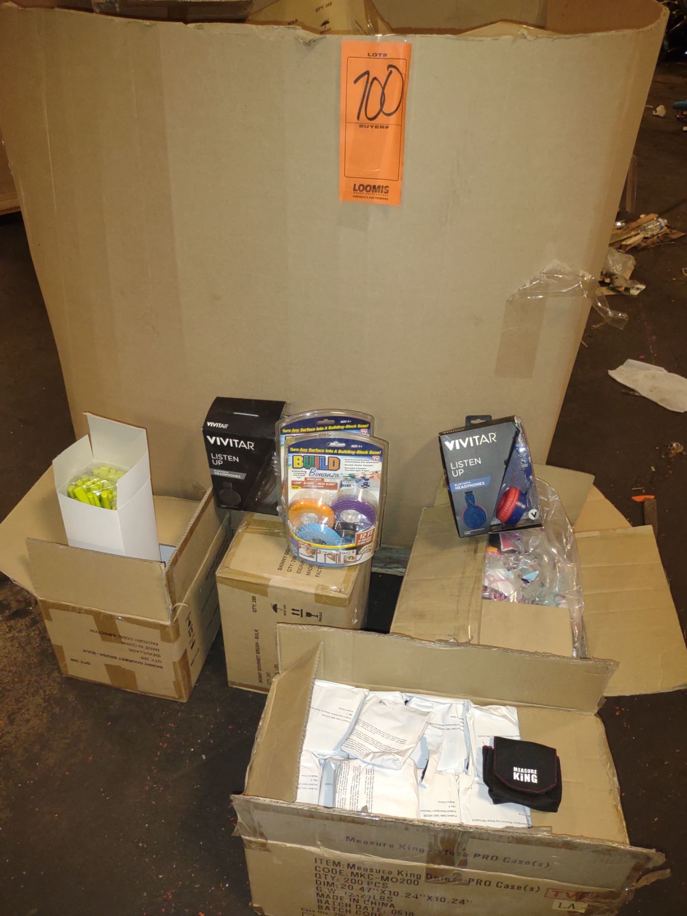 GAYLORD PALLET FULL OF NEW, CASED, SEALED, ASSORTED GOODS