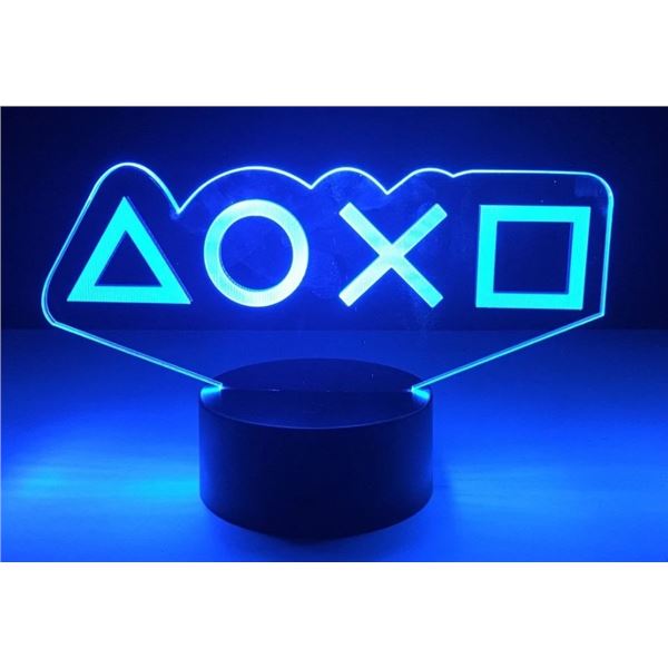 NEW 3D LAMP OF PLAYSTATION BUTTONS