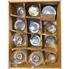 Image 1 : BOX OF 12 NAME BRAND BEER GLASSES