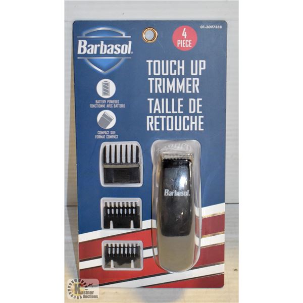 NEW BARBA SOL 4 PIECE TOUCH UP TRIMMER