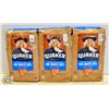 Image 1 : 3 BAGS OF QUAKER ONE MINUTE OATS 900G BAGS