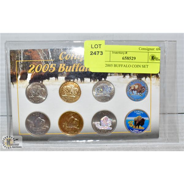 USA 2005 BUFFALO COIN SET