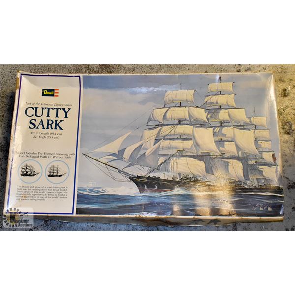 REVELL CUTTY SARK- 1/96 SCALE- 36" LONG- NEW