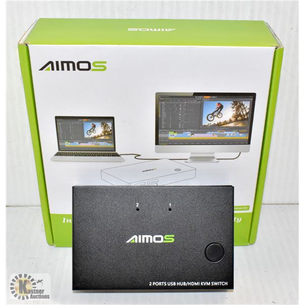 NEW AIMOS USB/KM SWITCH FOR USE WITH MULTIPLE