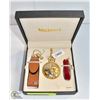 Image 1 : MAJESTI POCKET WATCH, KNIFE + HOLDER SET
