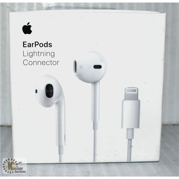 APPLE EARBUDS WITH LIGHTENING CONNECTOR