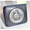 Image 1 : CASED CANADIAN SILVER CALGARY 1975 DOLLAR