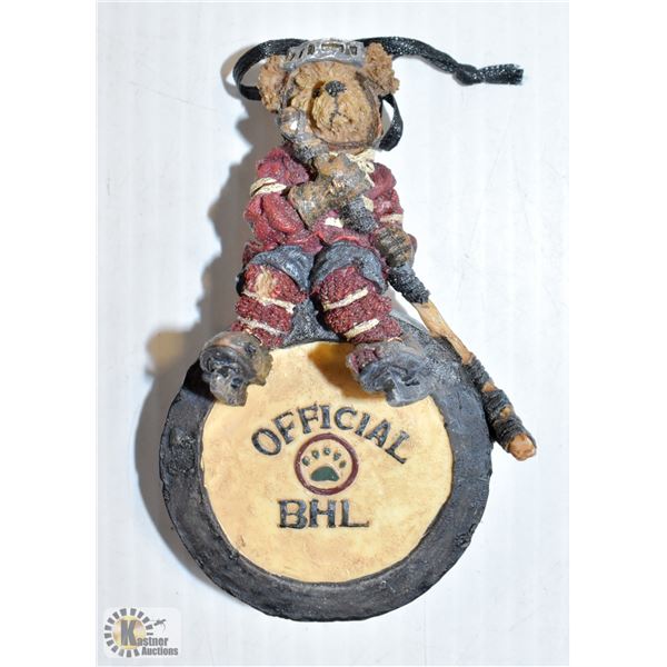 BOYDS BEAR HOCKEY ORNAMENT