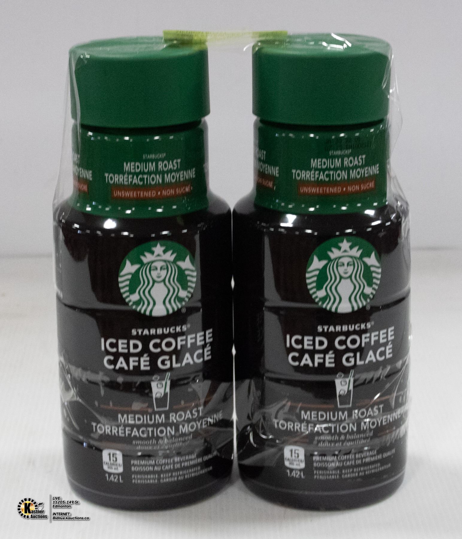 2 PACK STARBUCKS ICED COFFEE MEDIUM ROAST