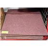 Image 1 : 20 HD CARPET SQUARES WITH RUBBER BACKING GREAT FOR