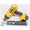 2 CORDLESS POWER TOOLS