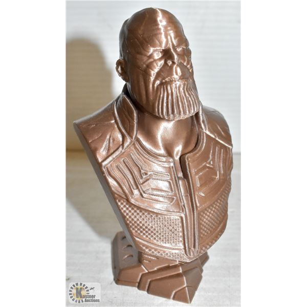 NEW BRONZE TONE THANOS MINI FIG BUST