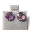 Image 1 : BZ644-72 14K AMETHYST EARRINGS