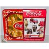 Image 1 : NEW 6PC COCA COLA PUZZ 3D IN TIN