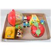 Image 1 : TRAY OF VINTAGE FISHER PRICE