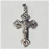 BZ1007-21 SILVER CROSS PENDANT