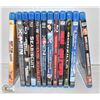 FLAT OF BLURAY MOVIES INCLUDES "X-MEN FIRST CLASS"