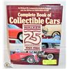 Image 1 : COMPLETE BOOK OF COLLECTIBLE CARS HARDCOVER
