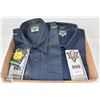 Image 1 : 2 GATTS WORKWEAR SIZE L WORK SHIRTS 1 SHORT SLEEVE