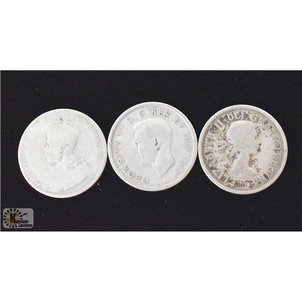 CANADIAN SILVER QUARTERS