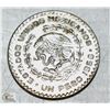Image 1 : 1958 SILVER PESO COIN