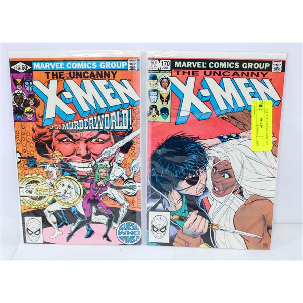 UNCANNY X-MEN #146 & 170