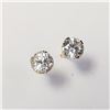 Image 1 : BZ1077-36 14K CZ EARRINGS