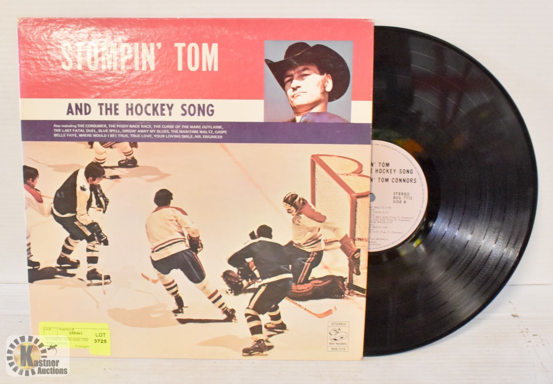 STOMPIN TOM AND THE HOCKEY SONG VINYL