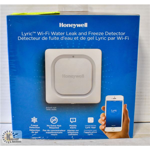 SEALED HONEYWELL LYRIC WI-FI WATER LEAK AND FREEZE