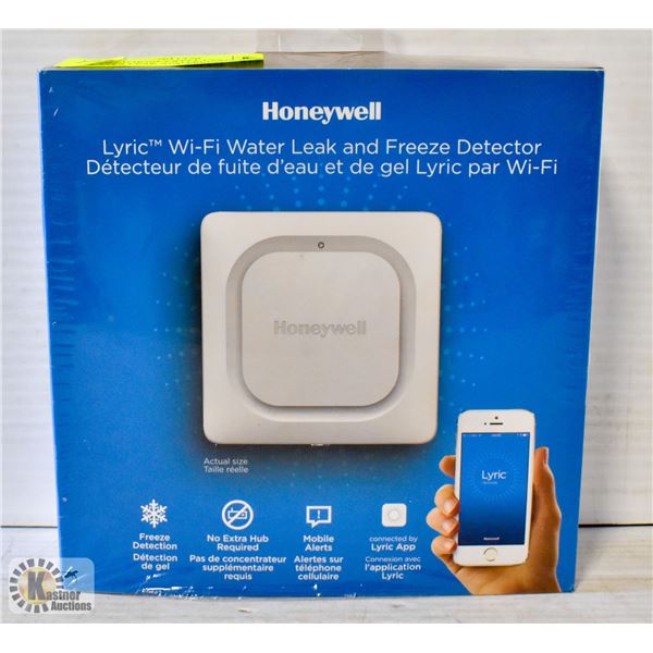 SEALED HONEYWELL LYRIC WI-FI WATER LEAK AND FREEZE