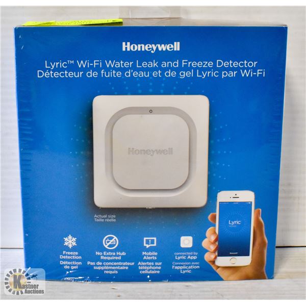 SEALED HONEYWELL LYRIC WI-FI WATER LEAK AND FREEZE