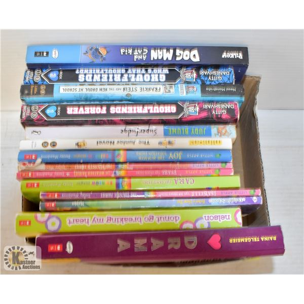 BOX OF JR KIDS NOVELS/BOOKS