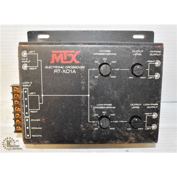 MTX ELECTRONIC CROSSOVER