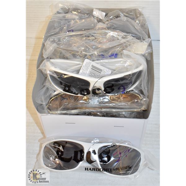 BOX WITH 12 ASSORTED SUNGLASSES