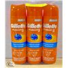 Image 1 : 3 PACK GILLETTE FUSION 5 ULTRA MOISURIZING SHAVE
