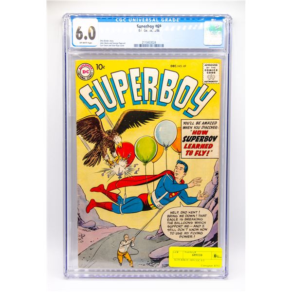SUPERBOY #69 CGC 6.0