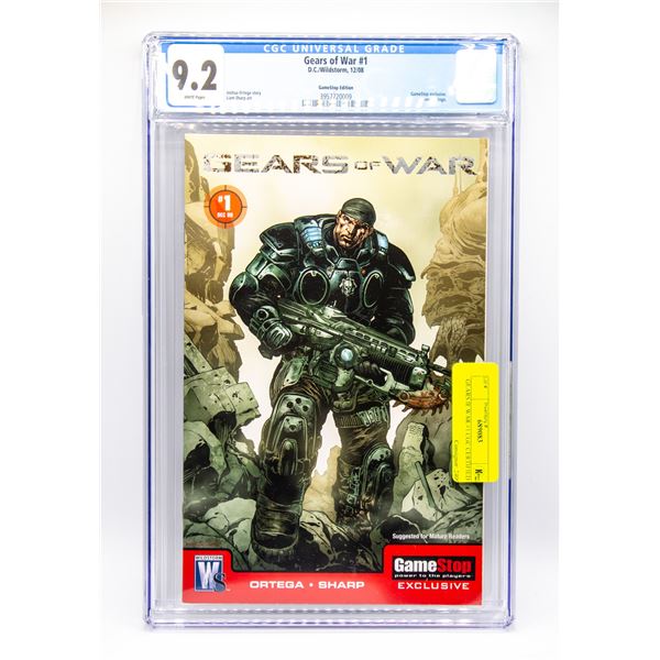 GEARS IF WAR #1 CGC CERTIFIED 9.2