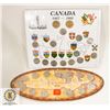 2 COMMEMORATIVE CANADA COIN SETS