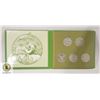Image 1 : 5 COLLECTIBLE GREEN PEACE DOLLARS BOOKLET