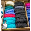 MOHAIR KNITTING WOOL CRAFT YARN, 20 BALLS
