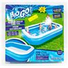 Image 1 : NEW BESTWAY H20 GO BLUE RECTANGULAR FAMILY POOL
