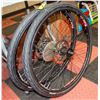 Image 1 : TWO WTB SX 24 ALUMINUM ALLOY BIKE WHEELS.
